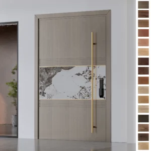 Discover exquisite Entry Doors with groove design.