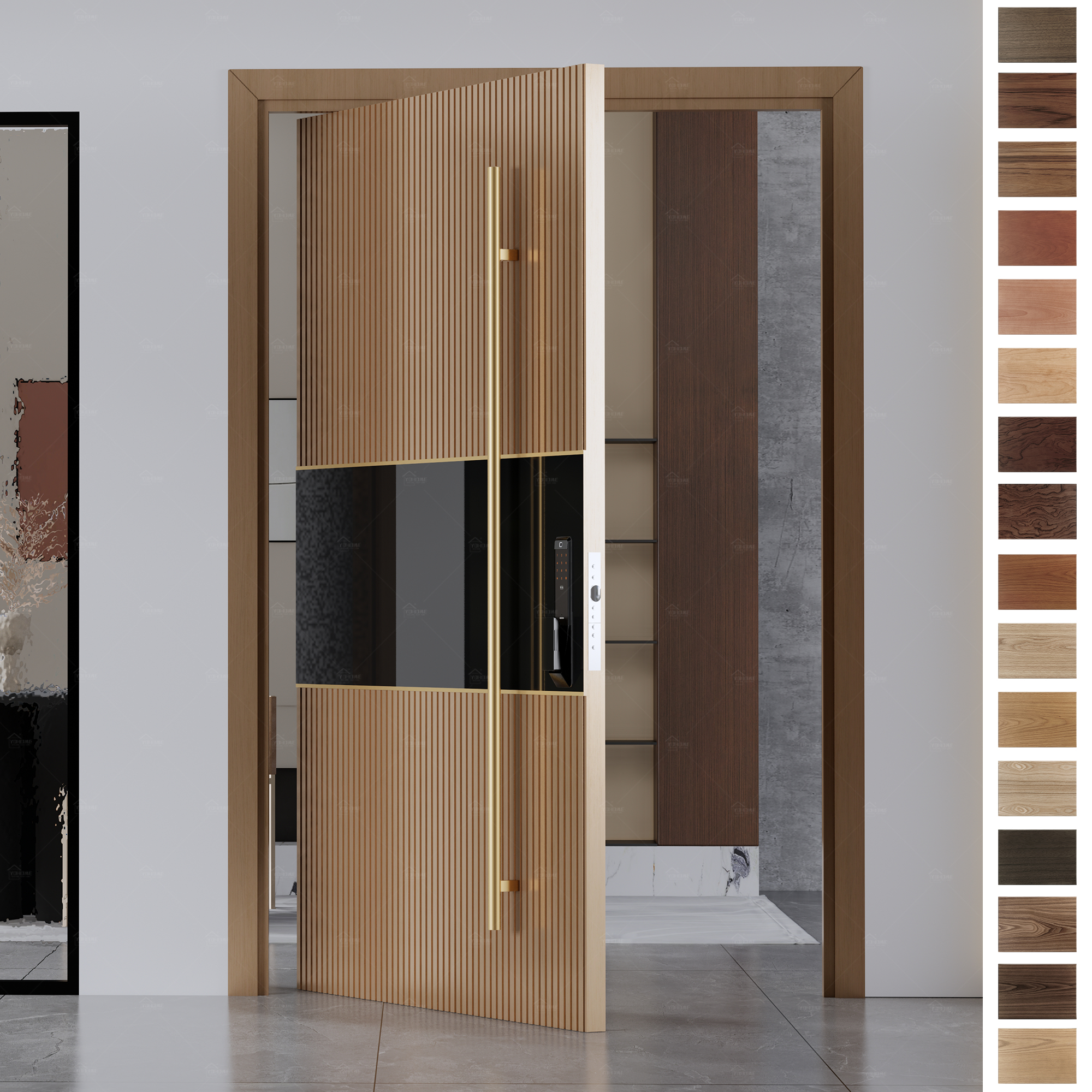 Upgrade your home with a 36x80 modern Entry Door.