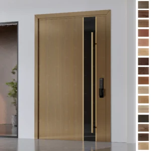 Upgrade your entrance with a modern oak Entry Door.
