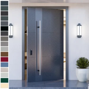 Entry Door designed for modern American villas.