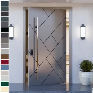 Entry Door exports to Dominica and Jamaica villas.