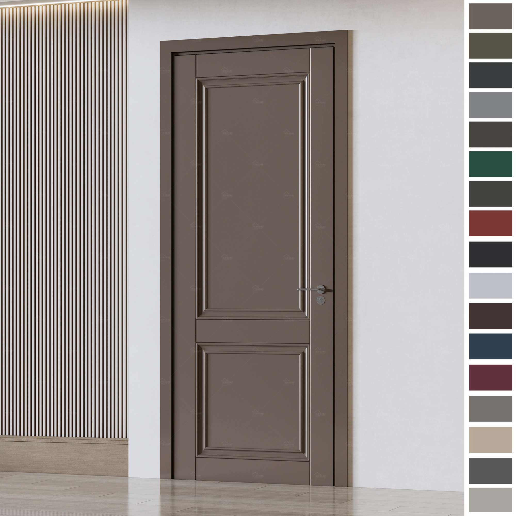 High-quality wood Interior Door for Australia homes.