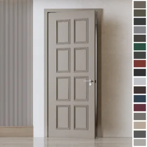 Upgrade your home with a lacquered wood Interior Door designed for quiet.