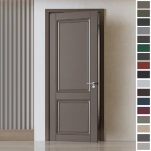 Interior Door with high-end solid wood and sleek lacquered finish.