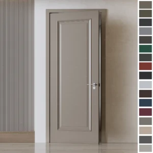 Luxury Interior Door in walnut oak for Iraq and Saudi Arabia homes.