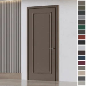 Interior Door custom wood design for living rooms.