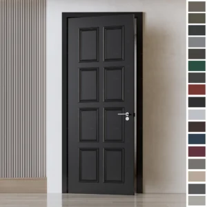 Interior Door crafted for UK houses, featuring solid core structure.