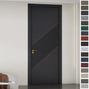 Interior Door combining modern design and solid core performance.
