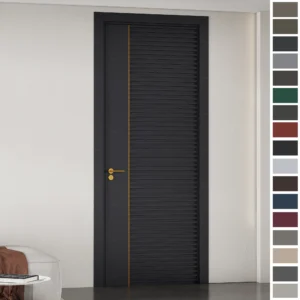 Custom solid wood Interior Door for Saudi and UAE markets.