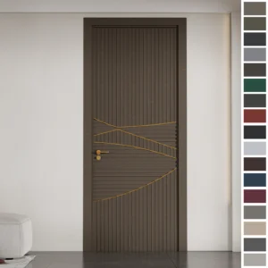 High quality Germany standard Interior Door made from custom wood.